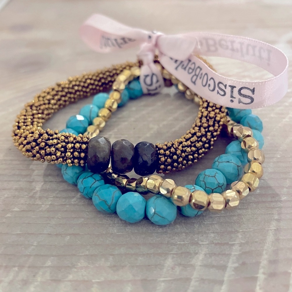 ✨Sisco Berluti Bracelet Stack